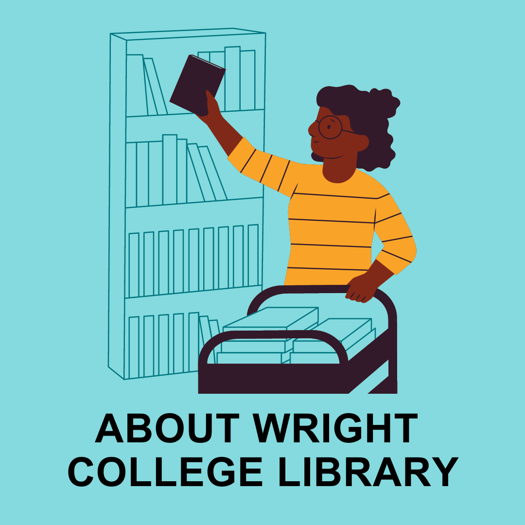 about wright college library button